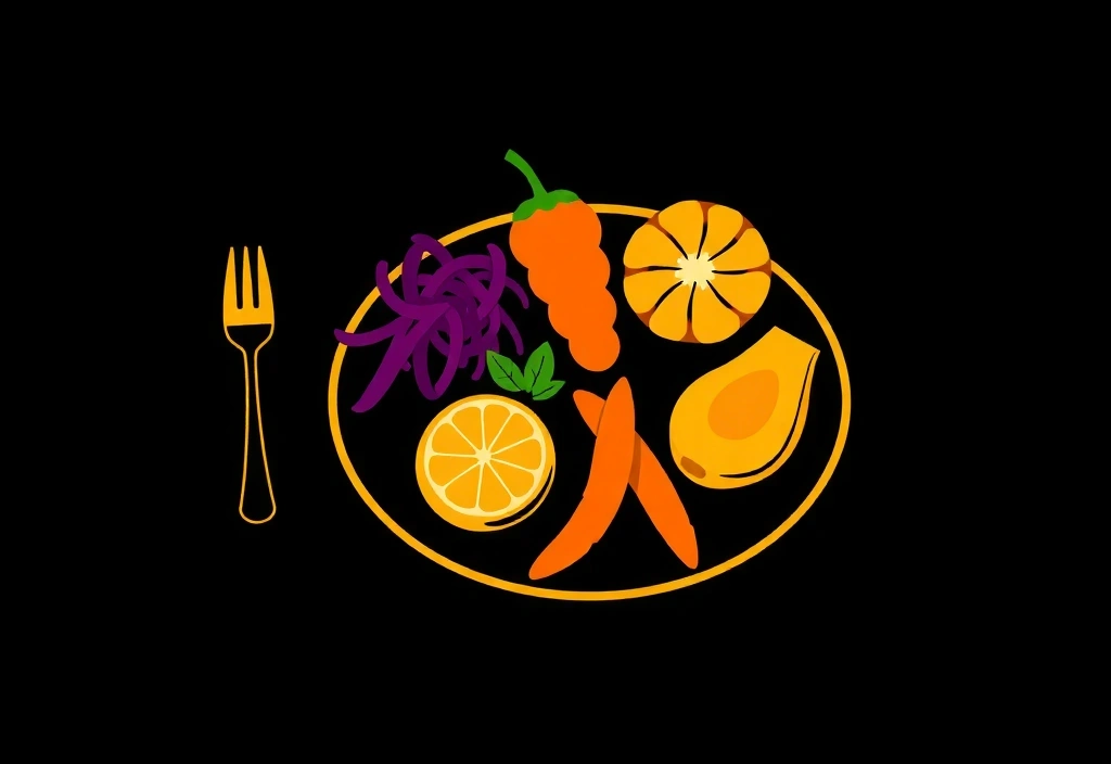 Vizualizácia vyváženej stravy